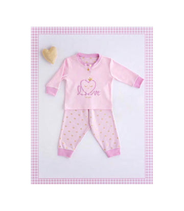 Pigiama neonata Principessa art. FT467 - Noidinotte