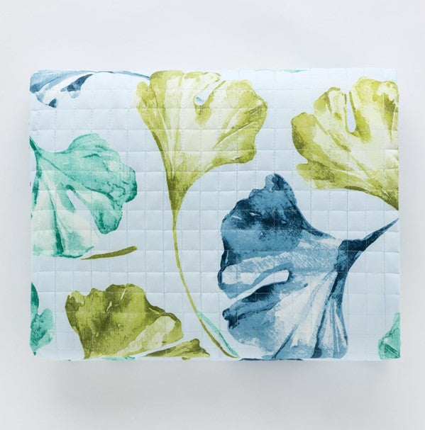 Copriletto trapuntato art. GINKGO - Linea Oro