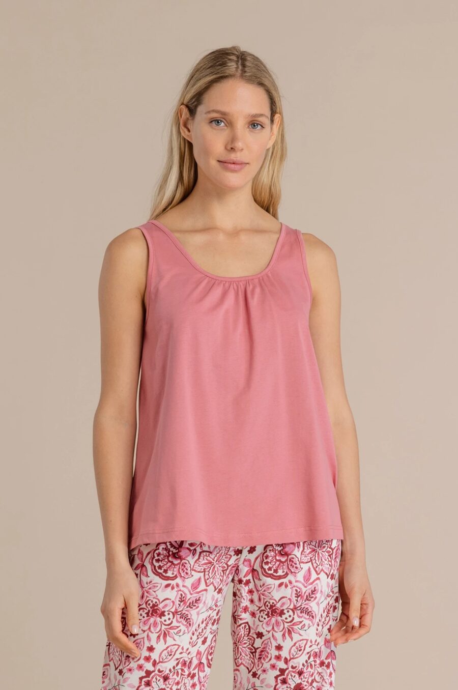 Pigiama donna corto acquerello art. FA9167 - Noidinotte