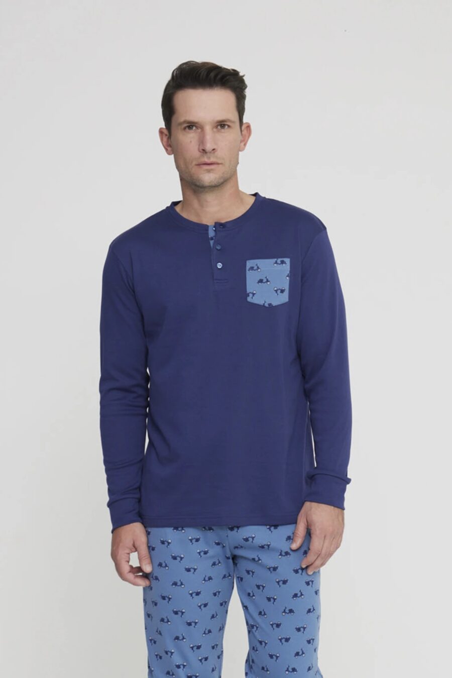 Pigiama uomo lungo vespa art. FC2924 - Noidinotte