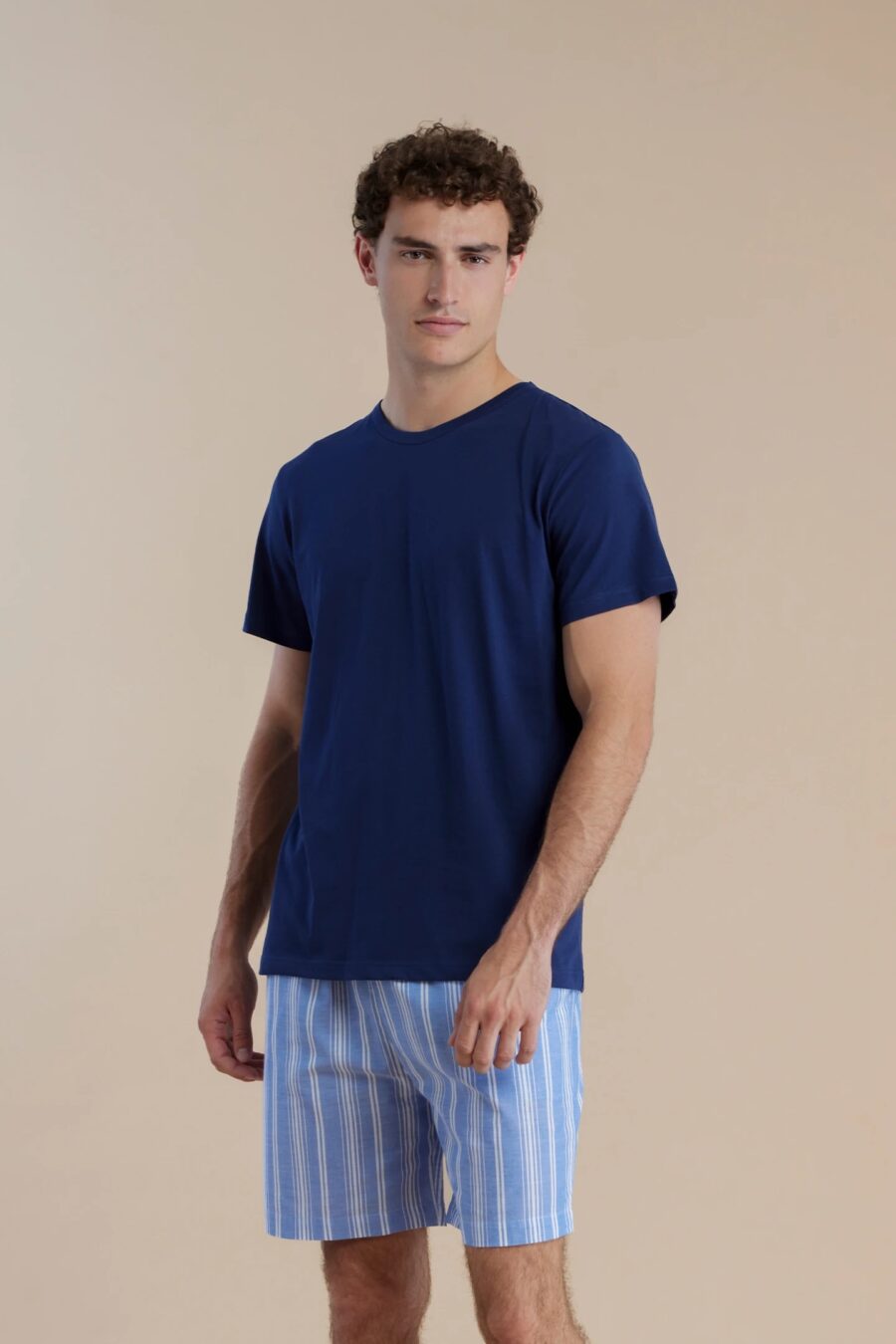 Pigiama uomo corto navy art. FC3081 - Noidinotte