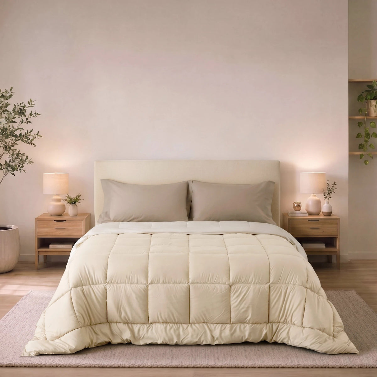 Trapunta double face  art. Loren - Linea Oro
