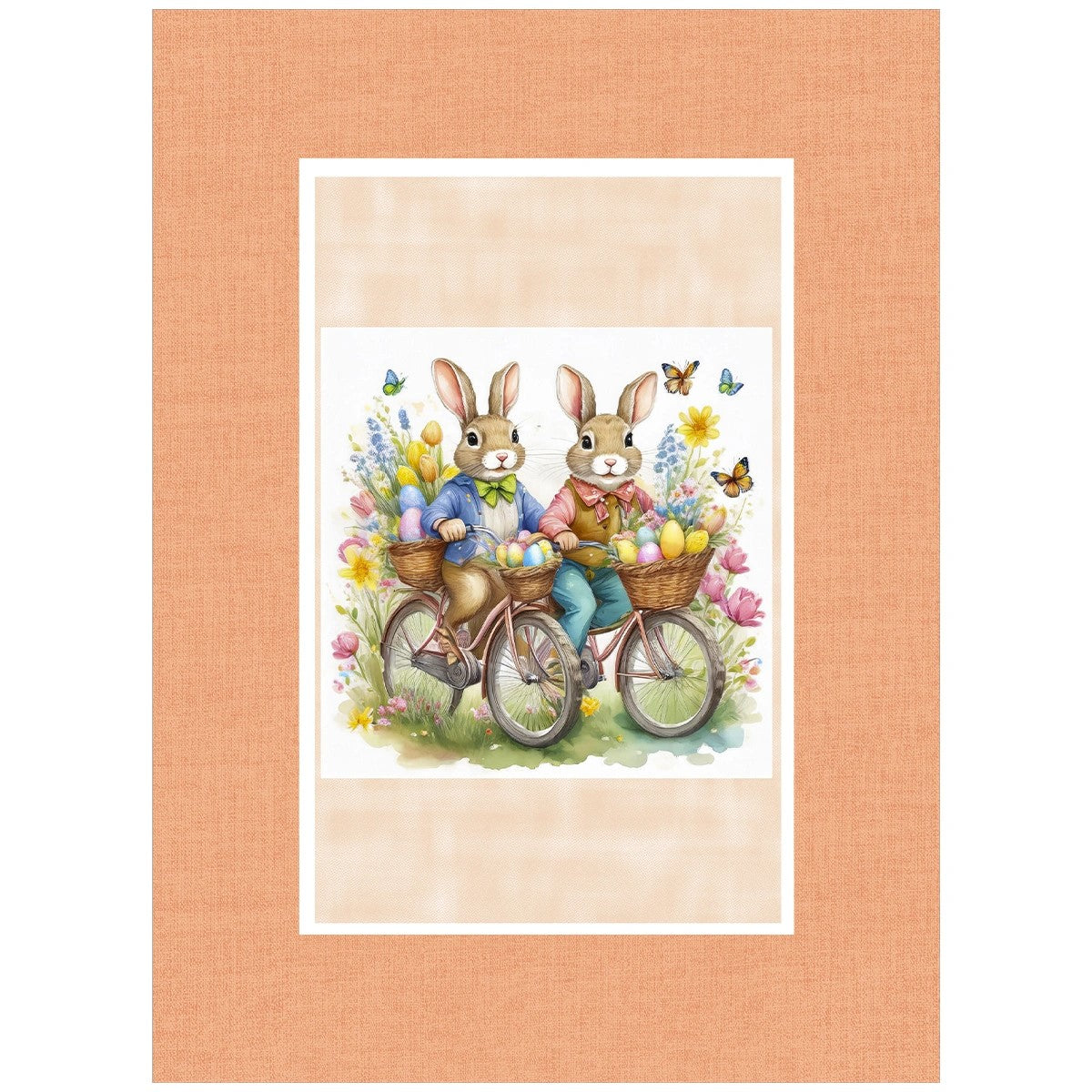 Set di 6 strofinacci con stampa digitale art. Pasqua Tiffany 9 - Vingi