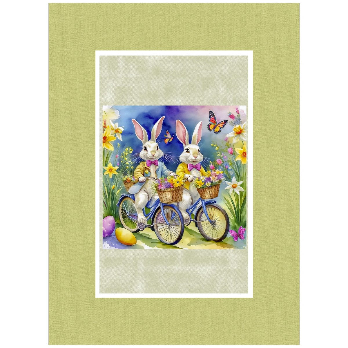 Set di 6 strofinacci con stampa digitale art. Pasqua Tiffany 9 - Vingi