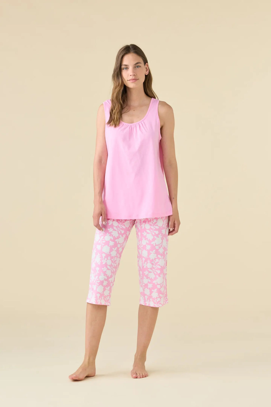 Pigiama donna corto art. floret art. FA9557 - Noidinotte