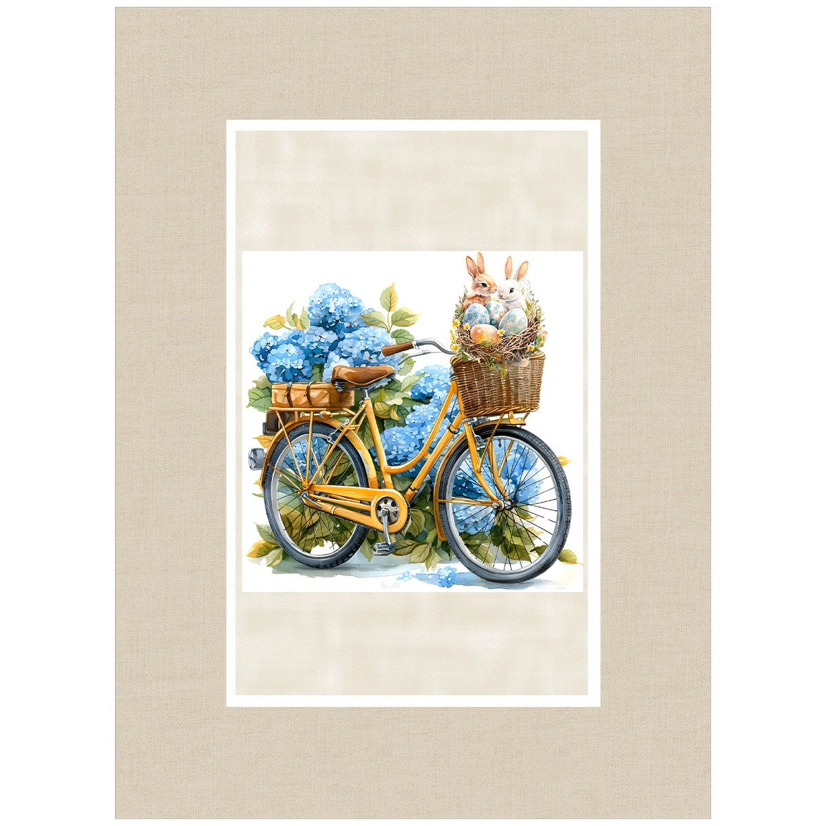 Set di 6 strofinacci con stampa digitale art. Pasqua Tiffany 9 - Vingi