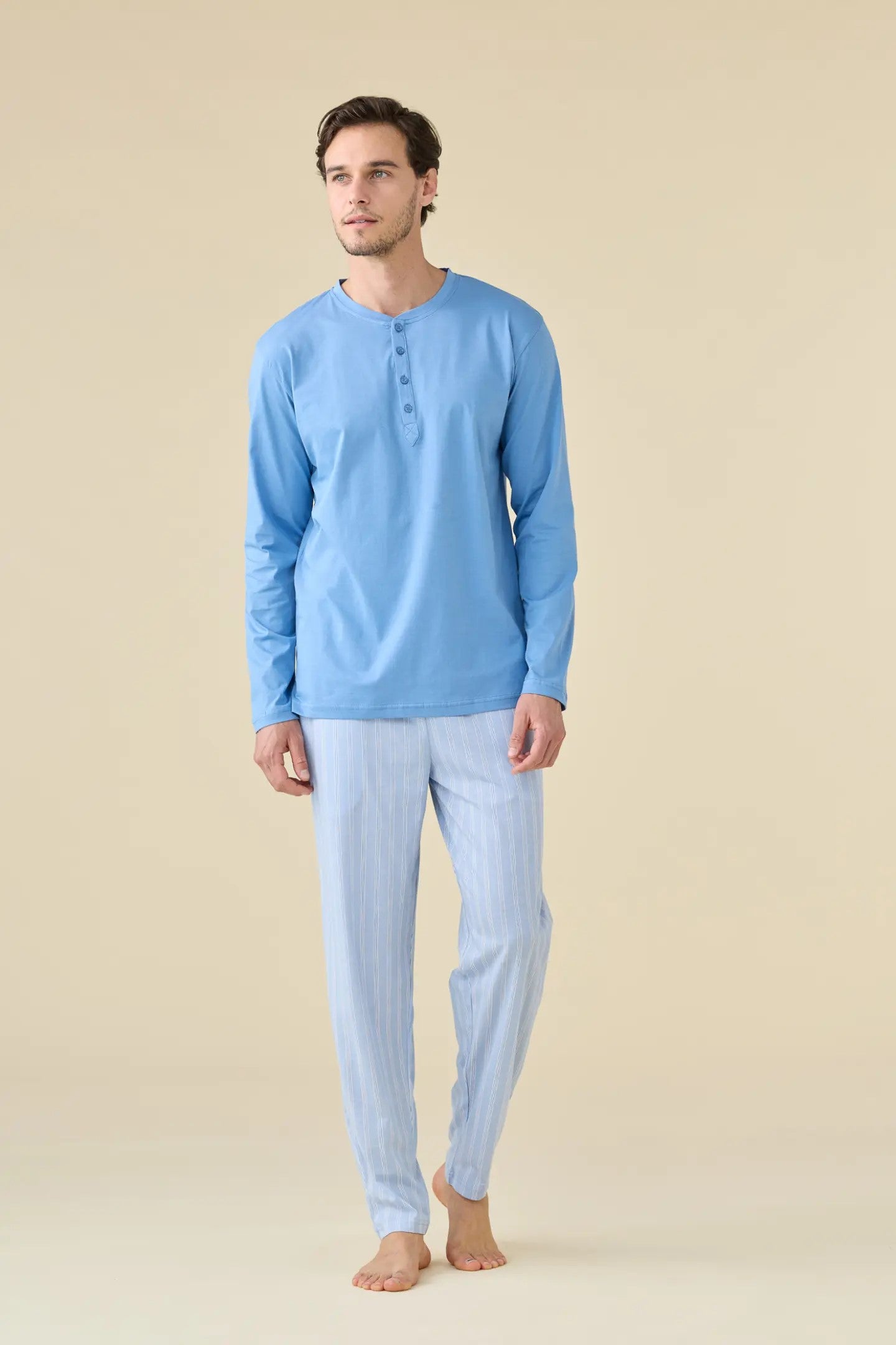 Pigiama uomo lungo stripes art. FC3228 - Noidinotte