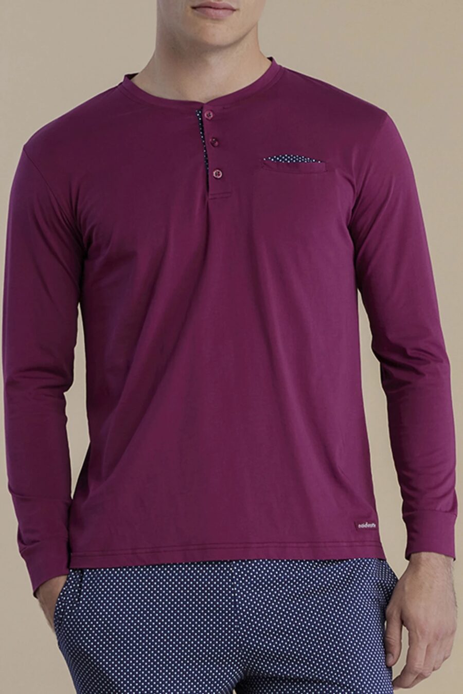 Pigiama uomo lungo dot art. FC3025 - Noidinotte