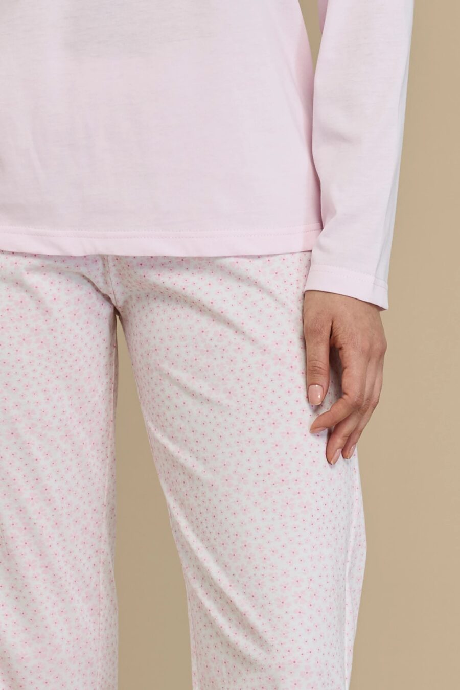 Pigiama donna lungo Violet art. FA9013 - Noidinotte