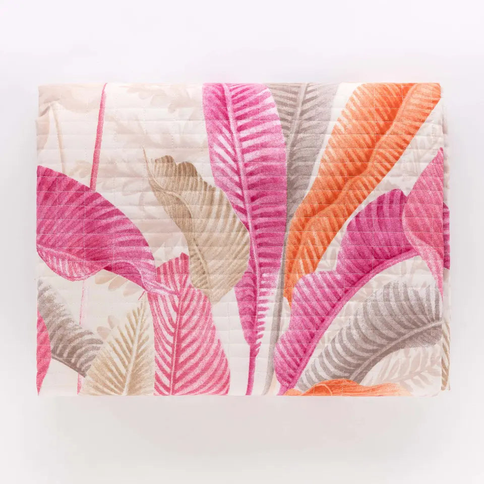 Copriletto trapuntato art. NIDA Pink - Linea Oro