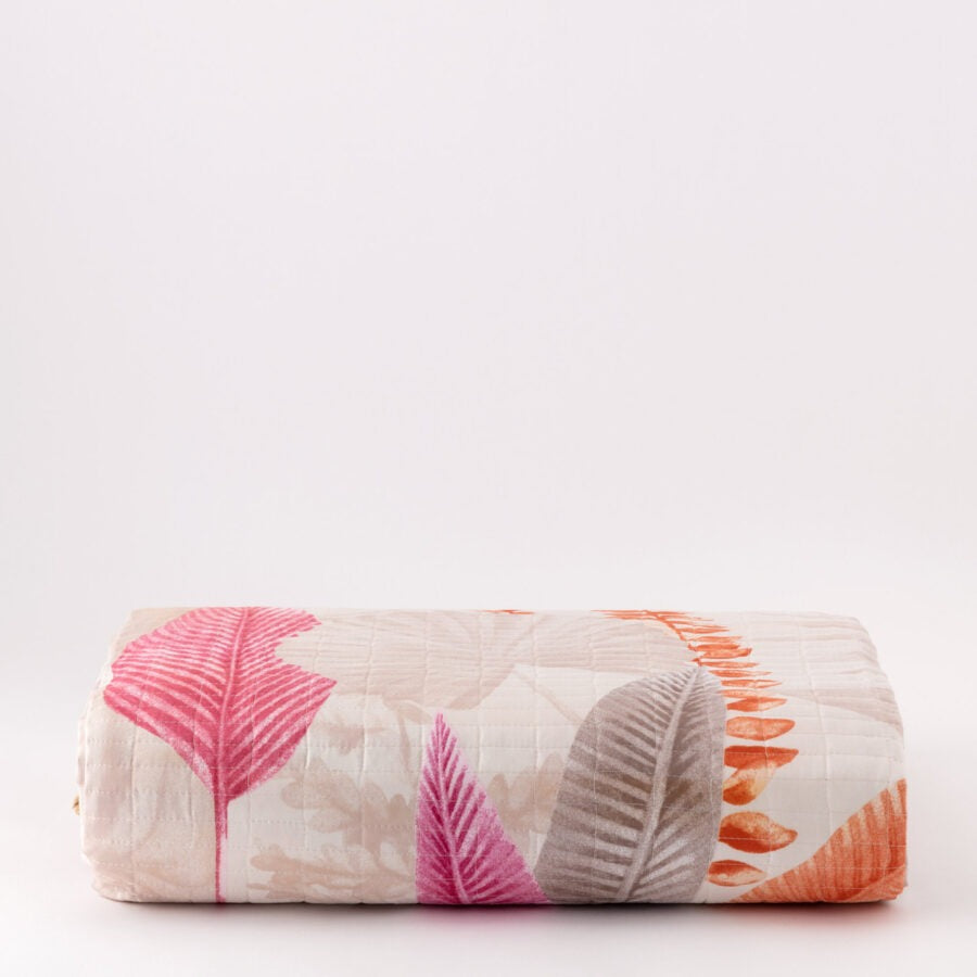 Copriletto trapuntato art. NIDA Pink - Linea Oro