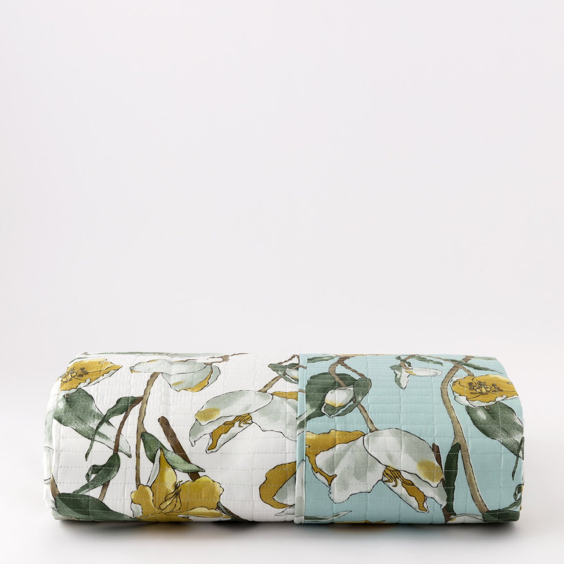 Copriletto trapuntato art. Zuleia azzurro - Linea Oro