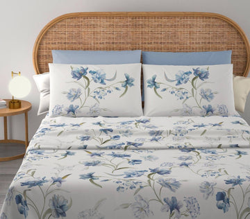 Completo lenzuola art. Iris - Cotonidea