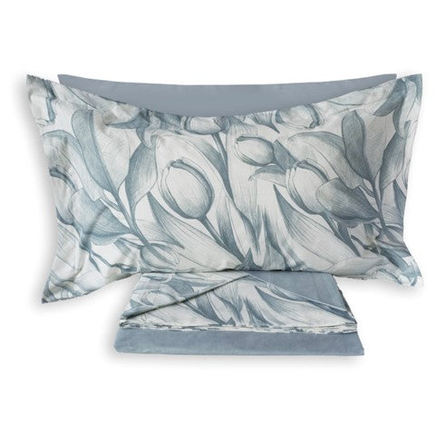 Completo lenzuola con 4 federe art. Olanda Polvere - Maestri Cotonieri