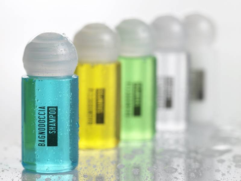 Flacone Bagno doccia shampoo Daisy monodose da 20 ml  Set 100 pz - Leone