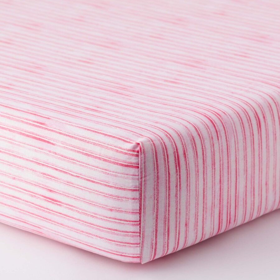 Completo lenzuola art. Miriam pink - Linea Oro