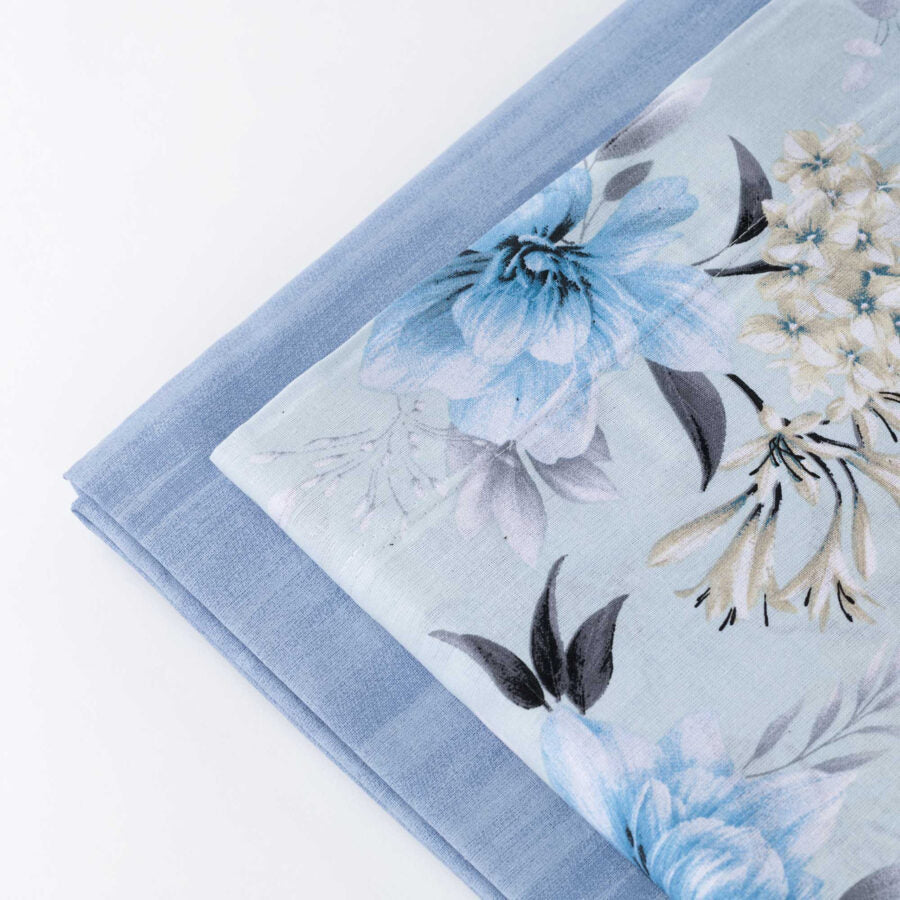 Completo lenzuola art. Charlotte sky - Linea Oro