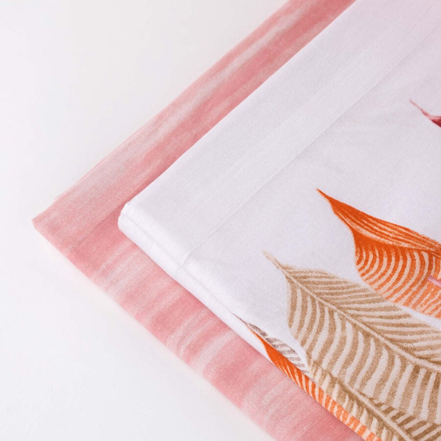 Completo lenzuola art. Nida Pink - Linea Oro