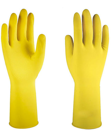 Guanti felpati in gomma non talcati multiuso mis. M