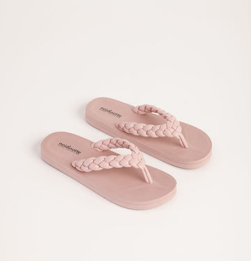 Infradito treccia rif. PF2897 rosa - Noidinotte