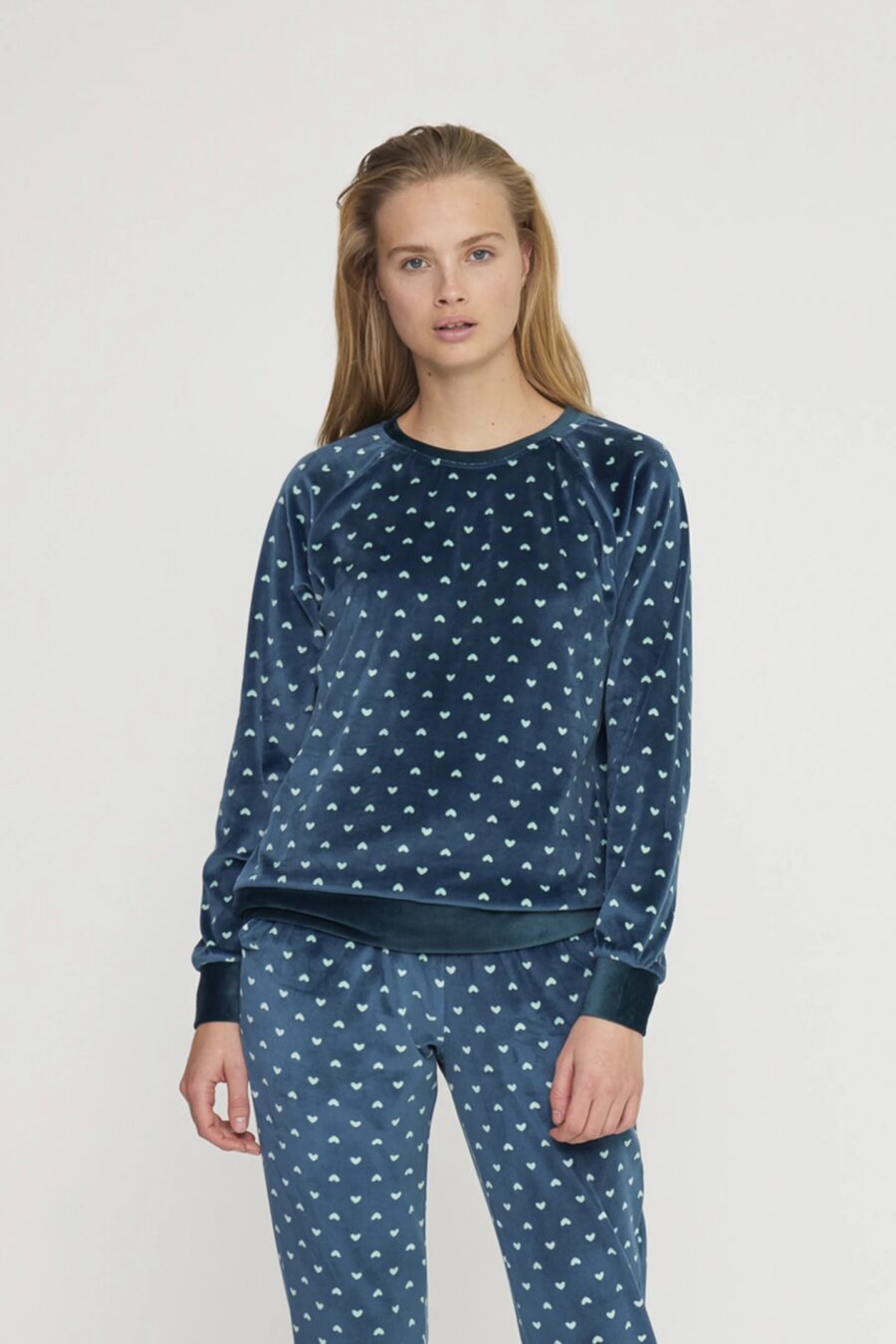 Pigiama donna ciniglia petit coeur art. FA8857 - Noidinotte