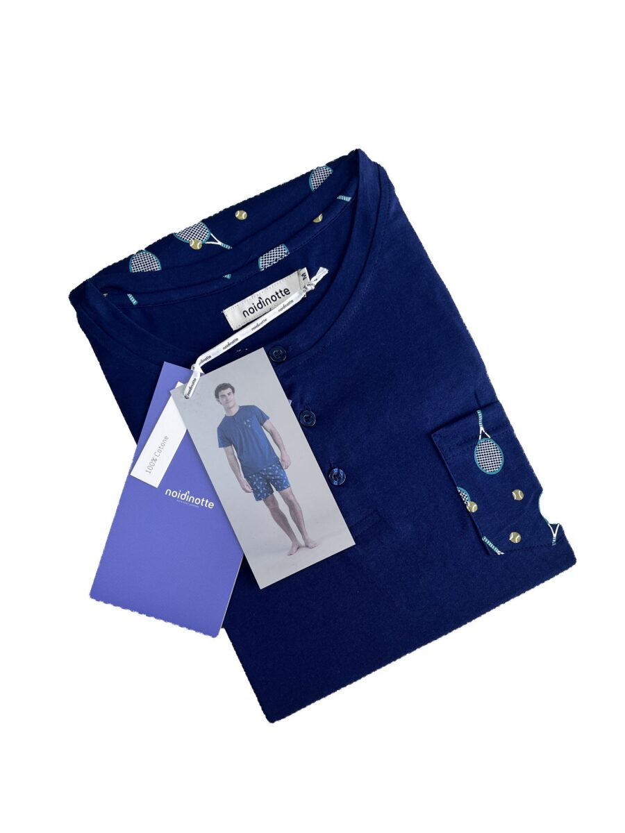 Pigiama uomo corto Club art. FC3067- Noidinotte