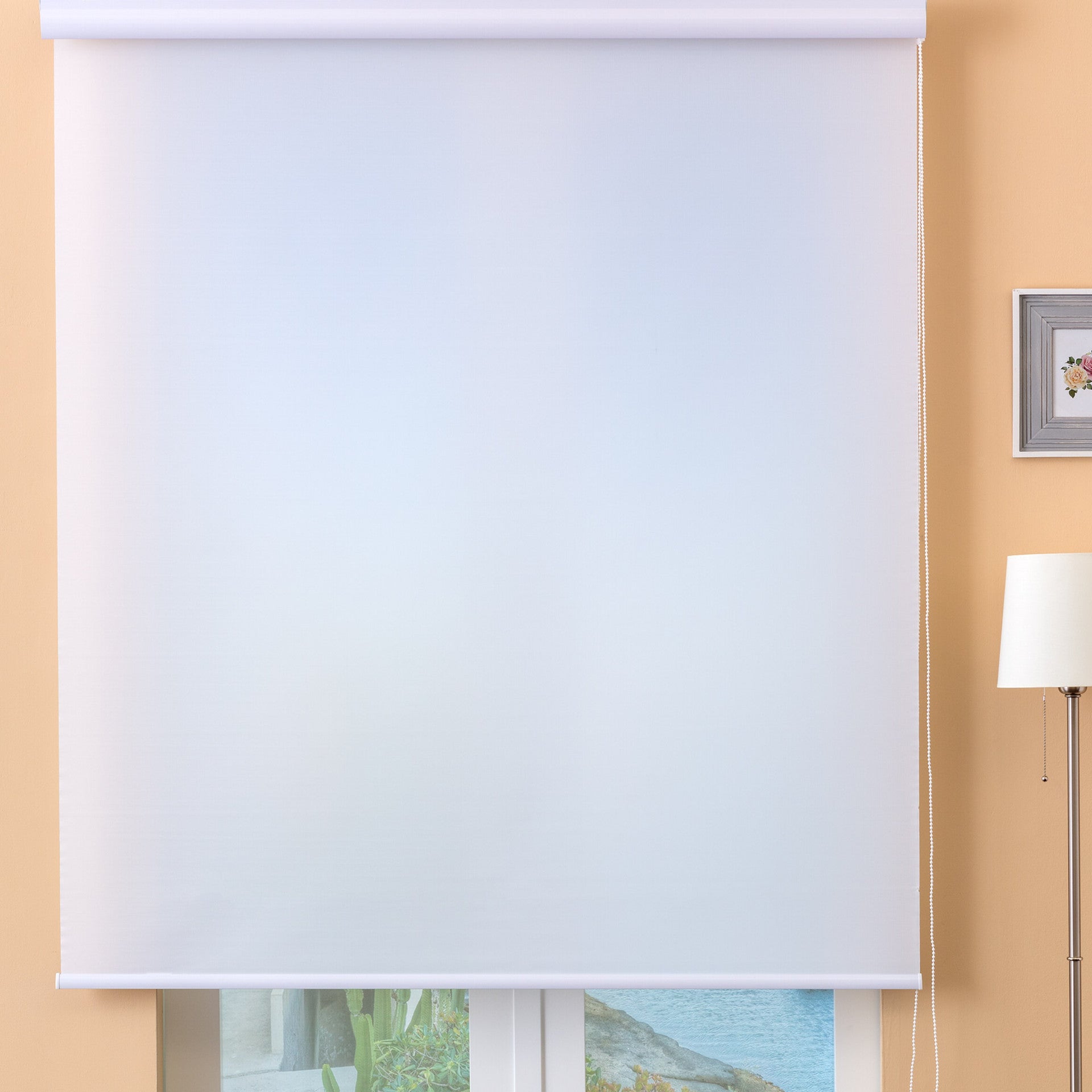 Tenda a rullo oscurante con tessuto Black-out tipo Dimout Easy Clean con cassonetto mis. 240x300cm