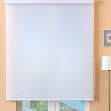 Tenda a rullo oscurante con tessuto Black-out tipo Dimout Easy Clean con cassonetto mis. 240x300cm