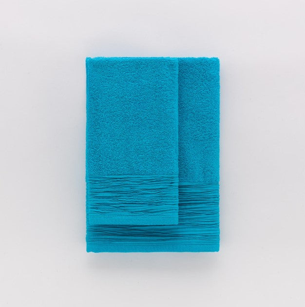 Asciugamani 1+1 in spugna art. Bruges - Linea Oro