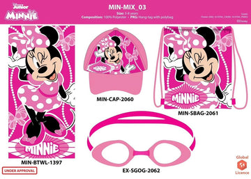 Set mare 4 pezzi art. Minnie Disney