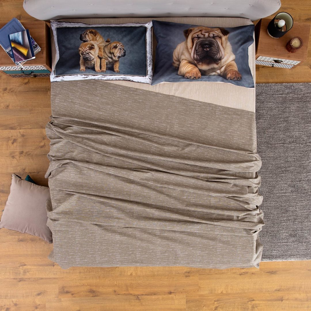 Completo Lenzuola art. Sharpei - Linea Oro