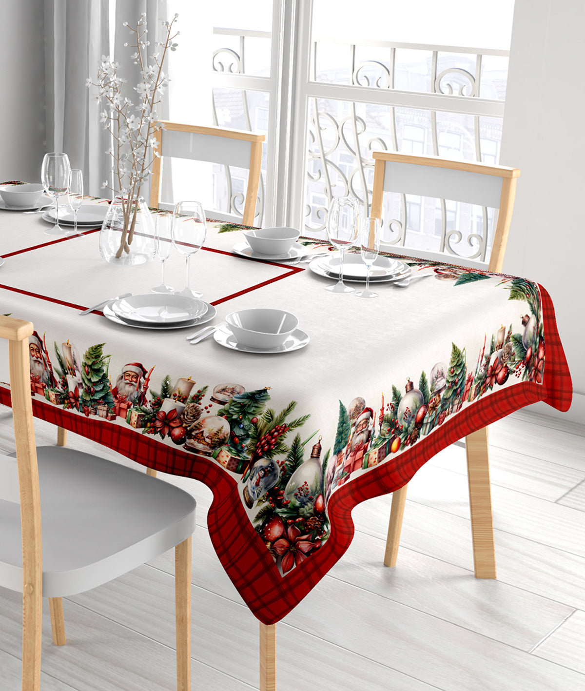 Tovaglia da tavola art. Tiffany XMAS dis. 12 - Vingi