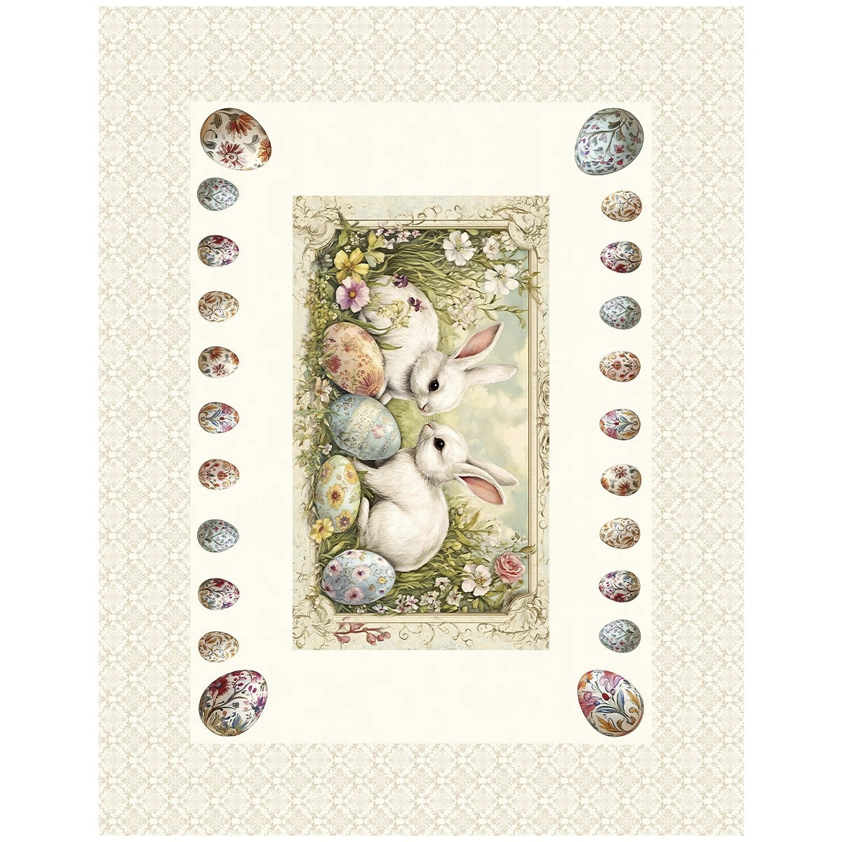 Tovaglia da tavola Pasqua art. Tiffany dis. 9 - Vingi