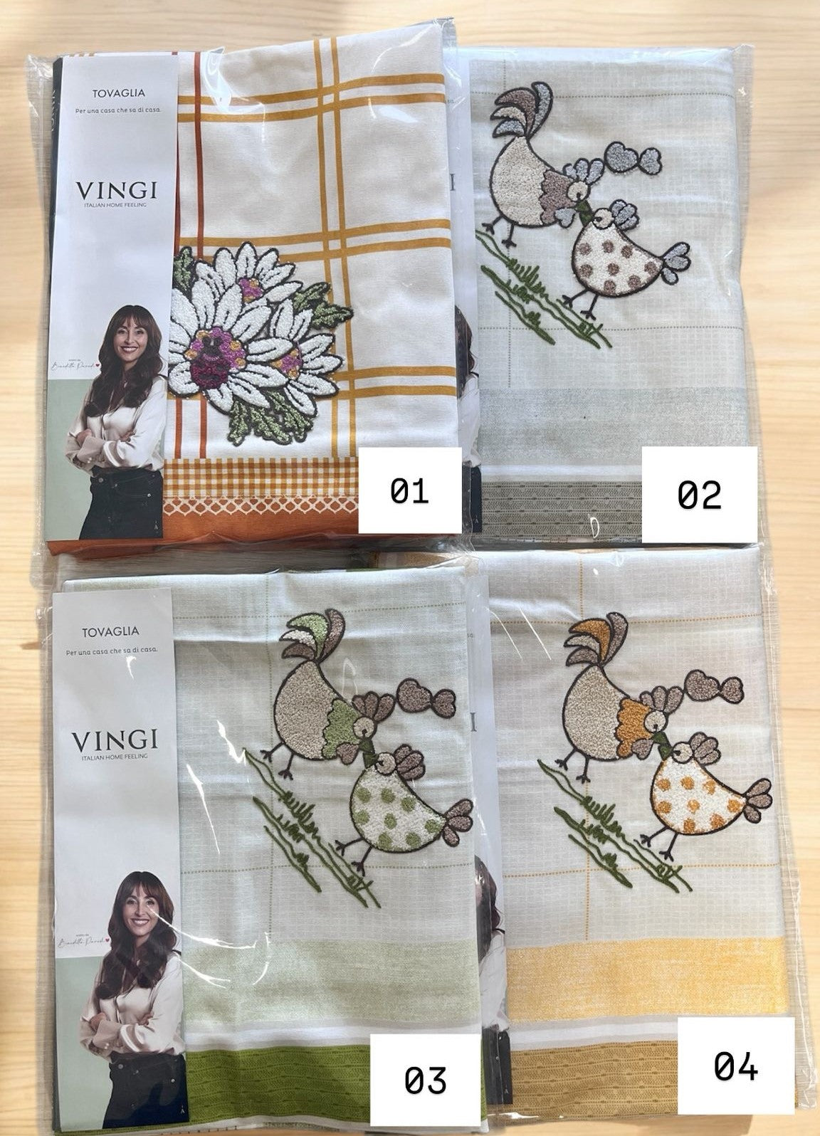 Tovaglia da tavola art. Marzia Natura - Vingi