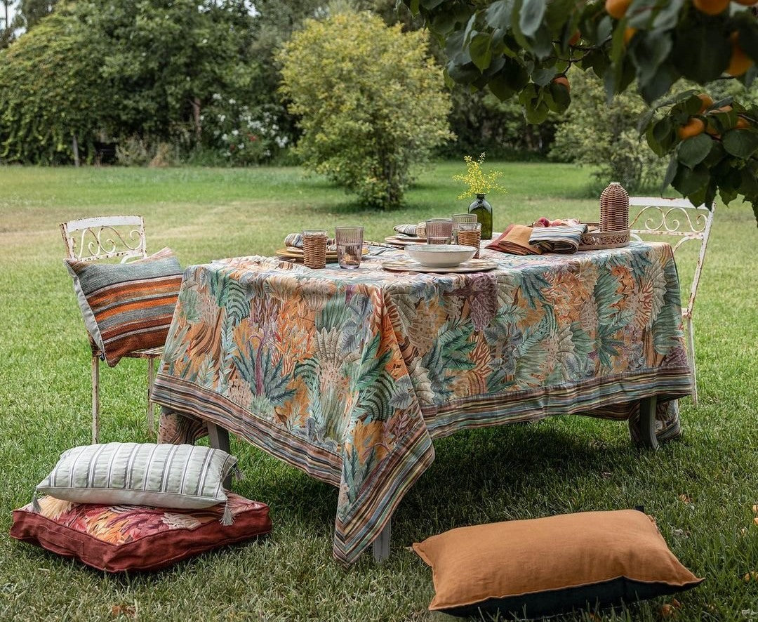 Tovaglia da tavola in cotone fiammato art. Madagascar - Reèver