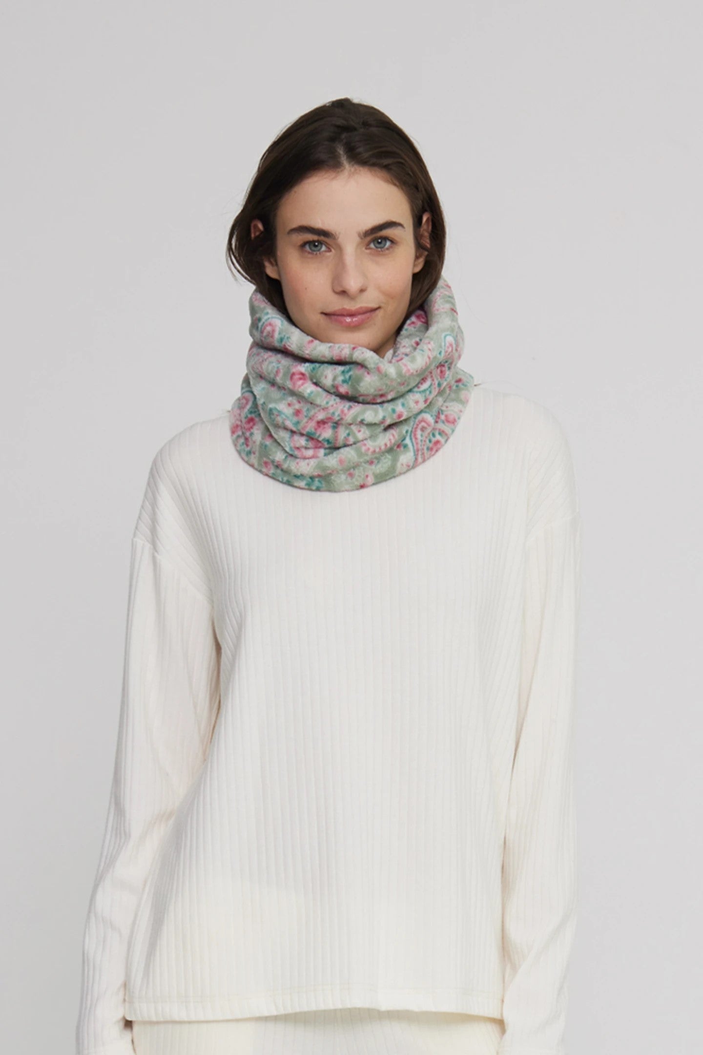 Scaldacollo donna cachemire in coral art. TR1288 - Noidinotte