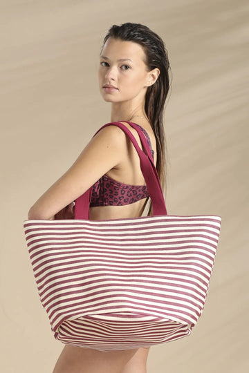 Borsa in tessuto riga art. TR1483 - Noidinotte