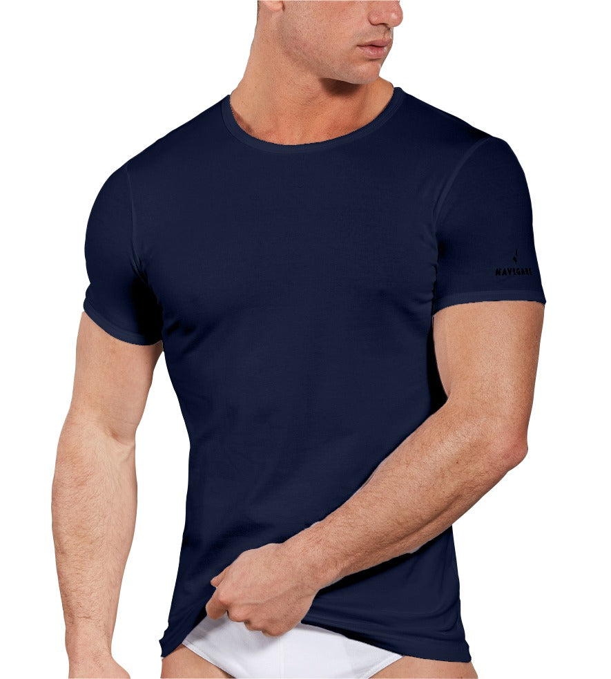 T-shirt uomo girocollo in jersey cotone art. B2Y513 - Navigare