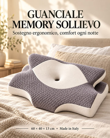 Guanciale cuscino memory art. Sollievo - Antica Tessitura Italiana