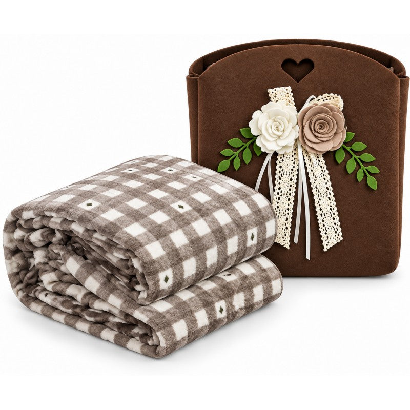 Plaid arredo con borsa art. Nerva - Fancy Home