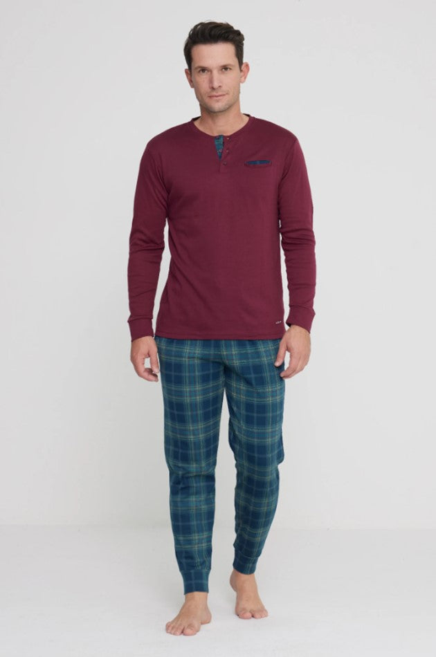 Pigiama uomo lungo delizio art. FC2717 - Noidinotte