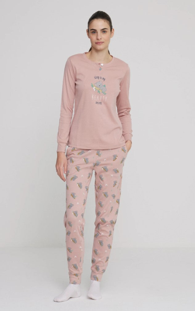 Pigiama donna Koala art. FA8311 - Noidinotte