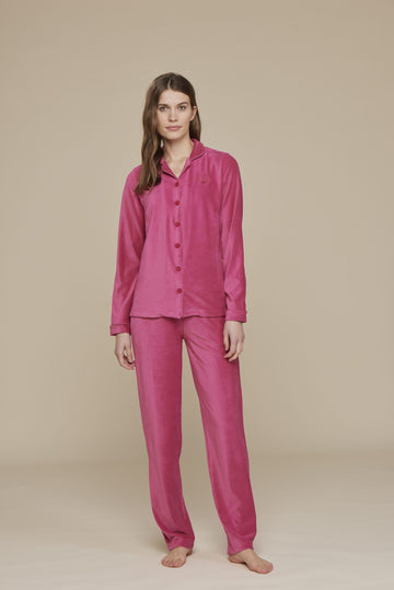 Pigiama donna ciniglia love sleep art. FA8450 - Noidinotte