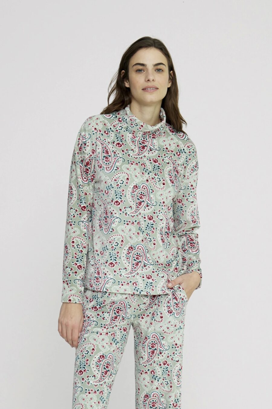 Completo donna softy in ciniglia art. FA8870 - Noidinotte