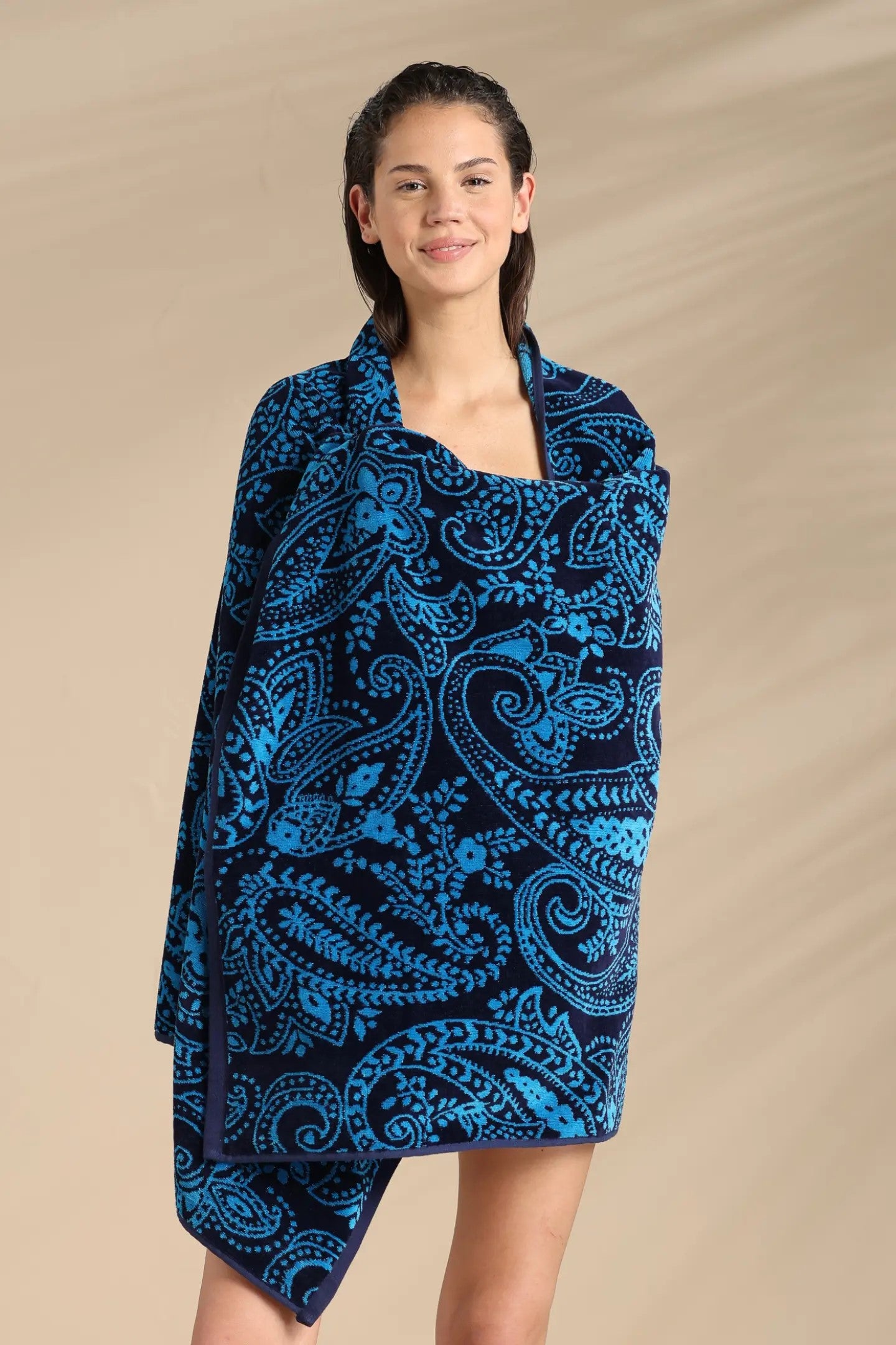 Telo mare in spugna cashmere AE0533 - Noidinotte