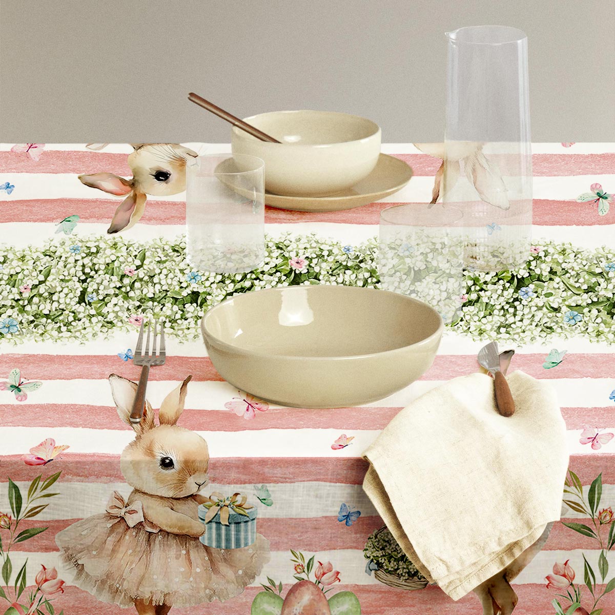 Tovaglia da tavola art. Favola - Maestri Cotonieri