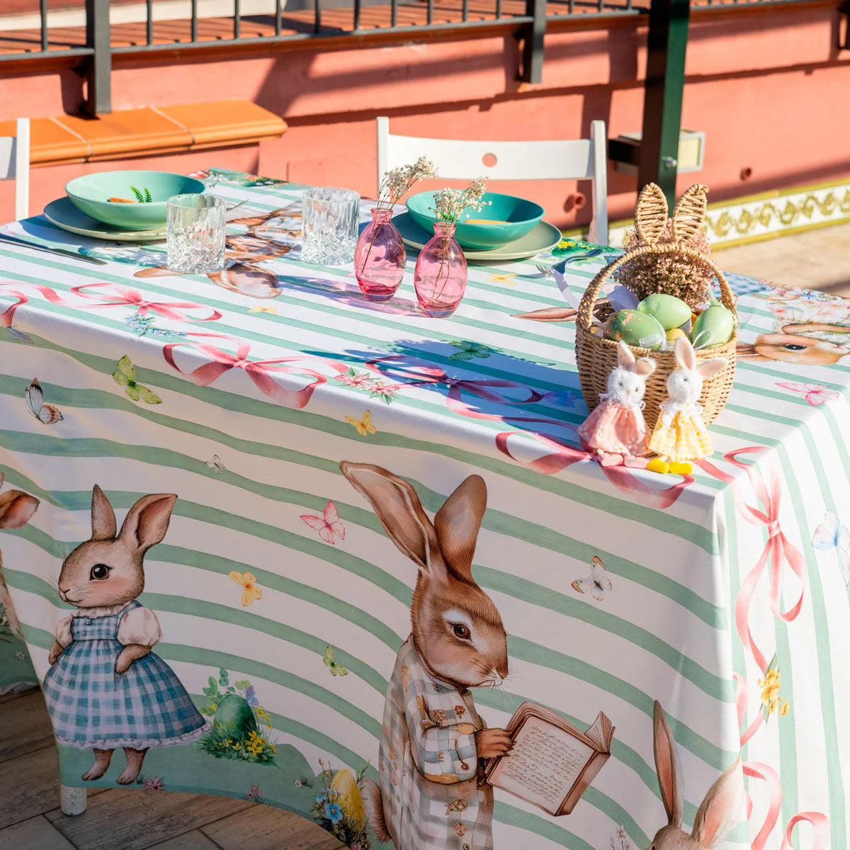 Tovaglia da tavola art. Nonno Coniglio - Maestri Cotonieri