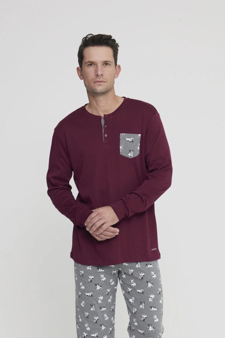 Pigiama uomo lungo dog art. FC2924 - Noidinotte